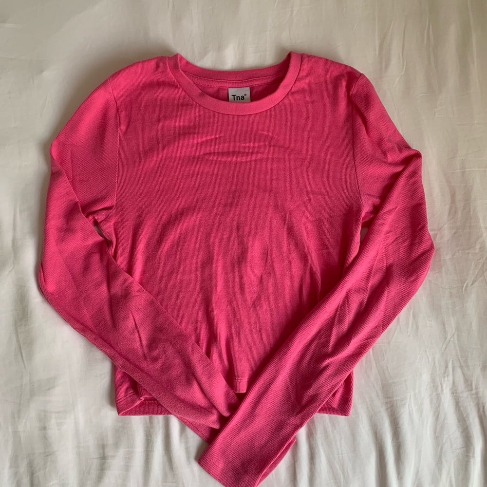 Tan little ribbed longsleeve